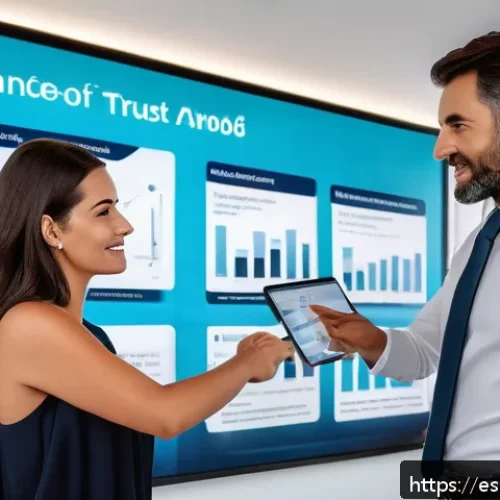 Home 17 보험중개사와 관련된 최신 보험 기술 성공 사례 연구 및 분석 - A modern insurance office setting in Spain with a professional insurance agent consulting a diverse ...